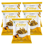 Load image into Gallery viewer, Roasted Chana Turmeric Salted Chickpeas (Pack of 5)