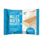 Load image into Gallery viewer, Millet Wafer Biscuits Vanilla (70gm X 6 Packs)