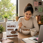 Load image into Gallery viewer, Almond Choco Crunch Muesli