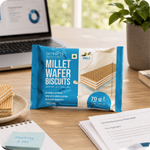 Load image into Gallery viewer, Millet Wafer Biscuits Vanilla
