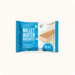 Load image into Gallery viewer, Millet Wafer Biscuits Vanilla