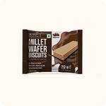 Load image into Gallery viewer, Millet Wafer Biscuits Chocolate