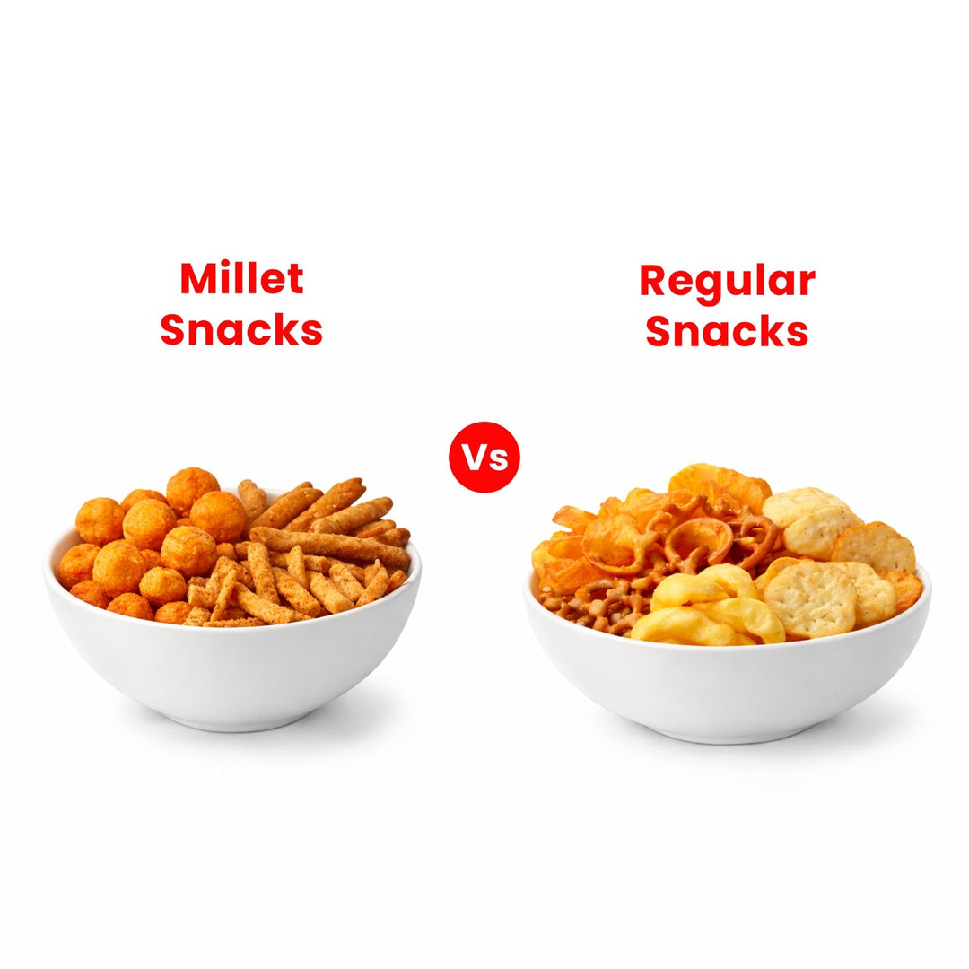 Healthy Snacking: Benefits of Millet-Based Snacks Over Regular snacks ...