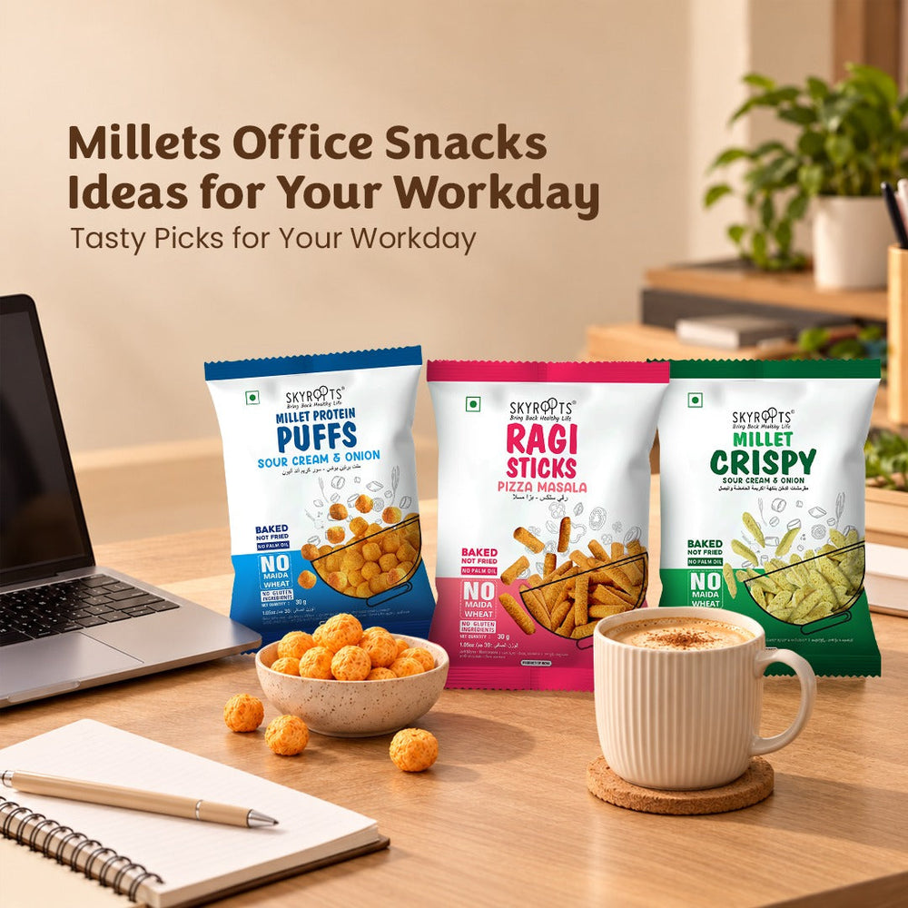 Millets Office Snack Ideas That Actually Beat the 4 PM Slump