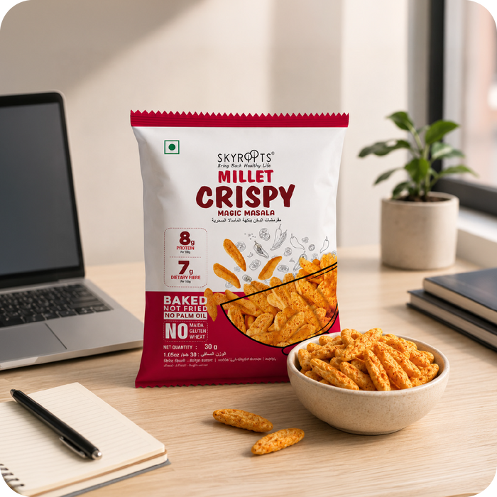 Millets Crispy (Crackers)