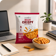 Millets Crispy (Crackers)