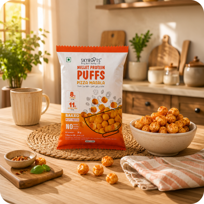 Millet Protein Puffs
