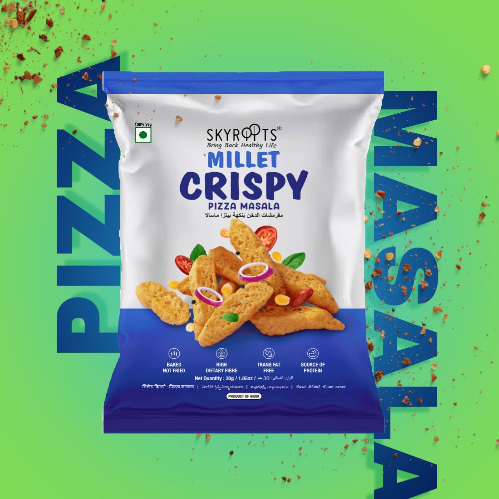 Assorted Millet Crispy (8 Pack of 30 gm)