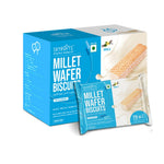 Load image into Gallery viewer, Millet Wafer Biscuits Vanilla (70gm X 6 Packs)