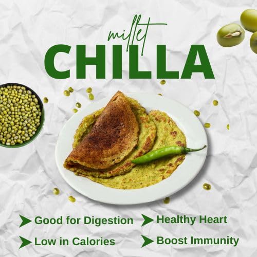 Ragi Dosa & Millet Chilla Mix 400 g (Pack of 2)