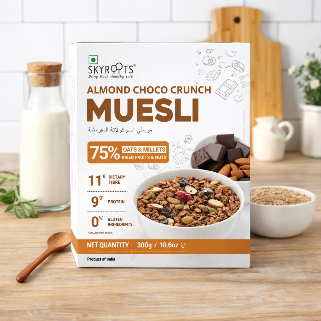 Almond Choco Crunch Muesli(300Gm)