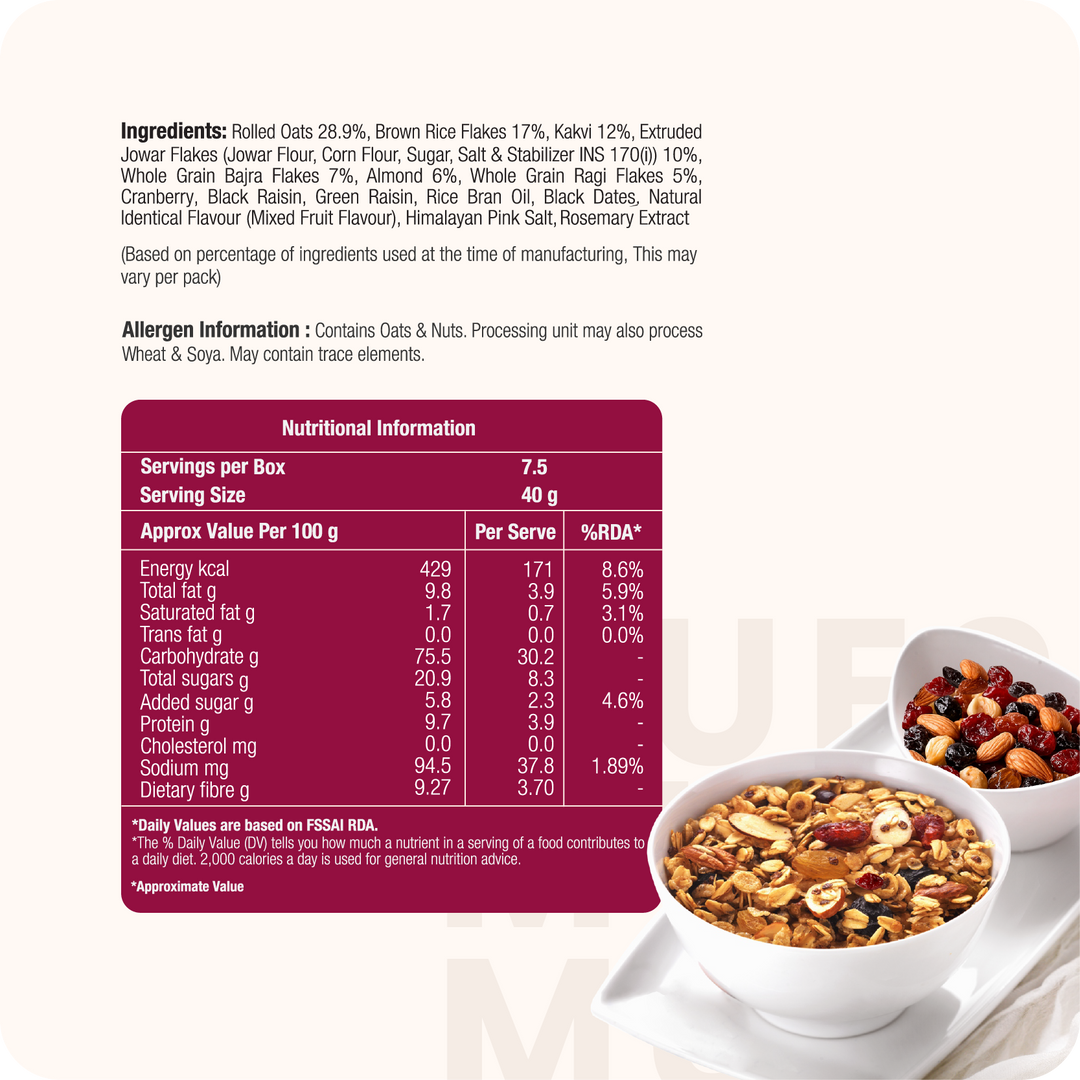 Fruit & Nuts Muesli