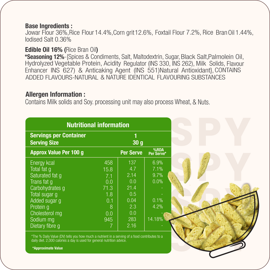 Millet Crispy Lime & Mint