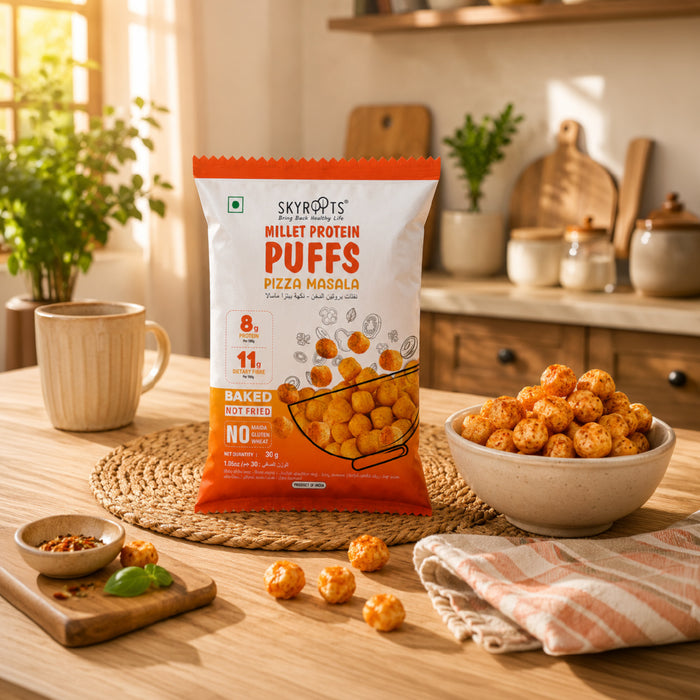 Millet Protein Puffs