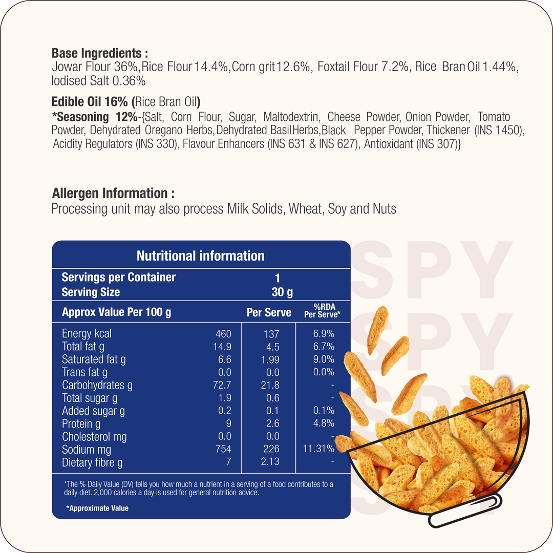 Millet Crispy Pizza Masala