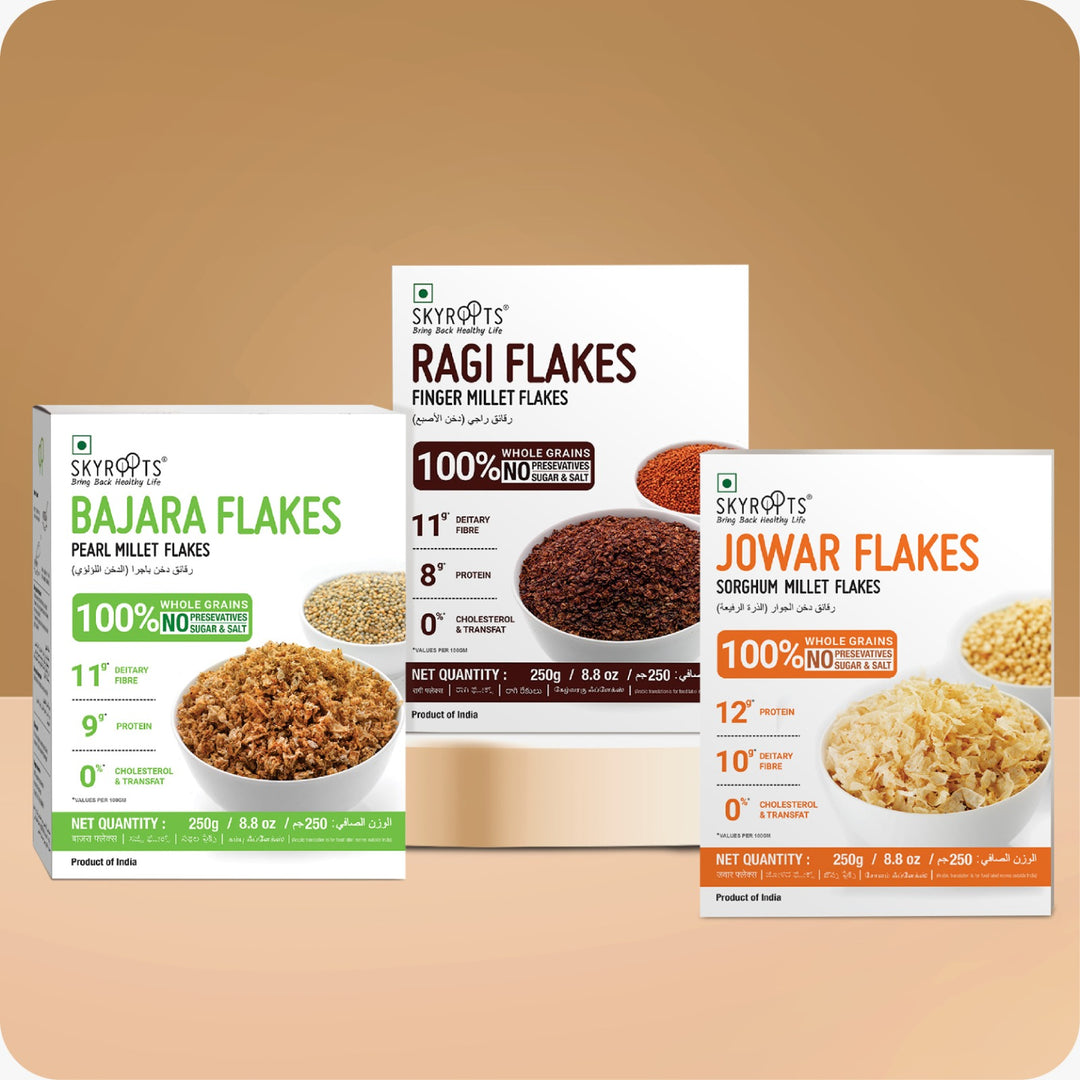 The Millet Flakes Trio | SkyRoots