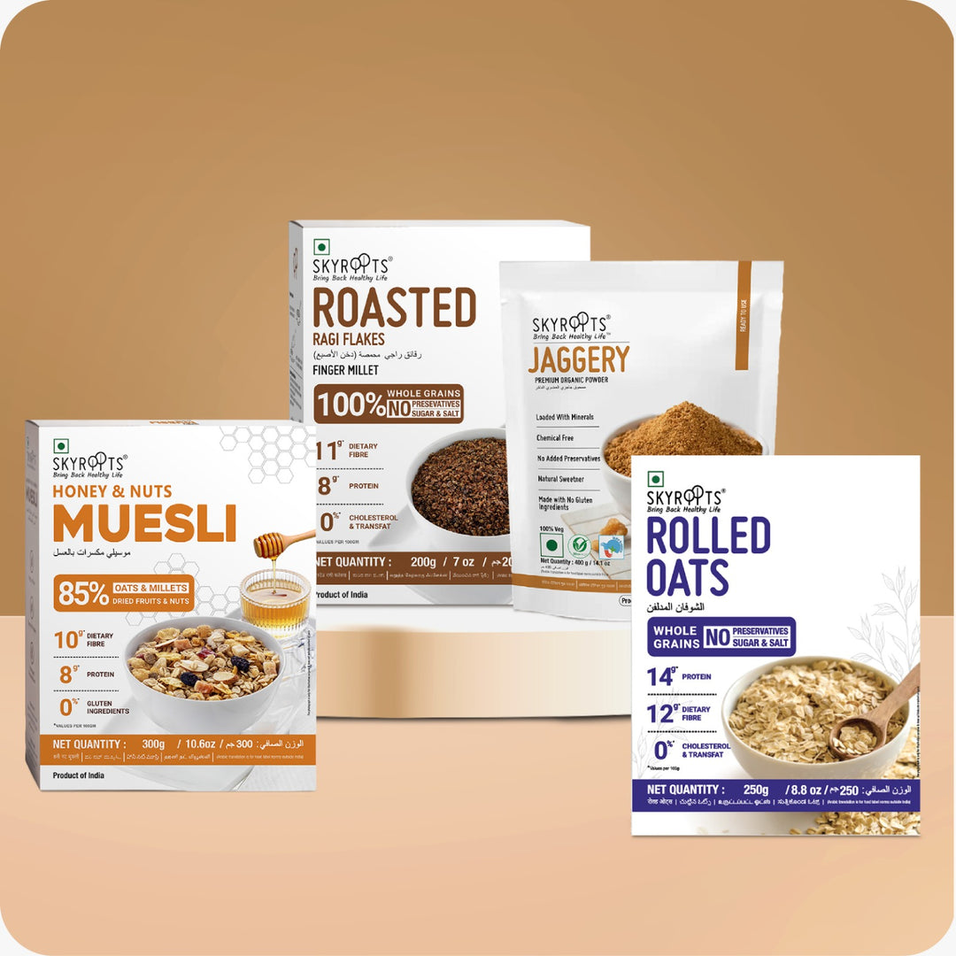 The Millet Morning Breakfast Combo | SkyRoots