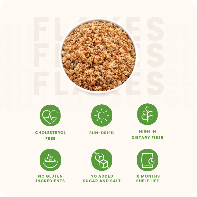 Bajara Flakes (Pearl Millet Flakes)