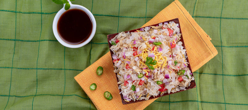 Jowar (sorghum) Flakes bhel