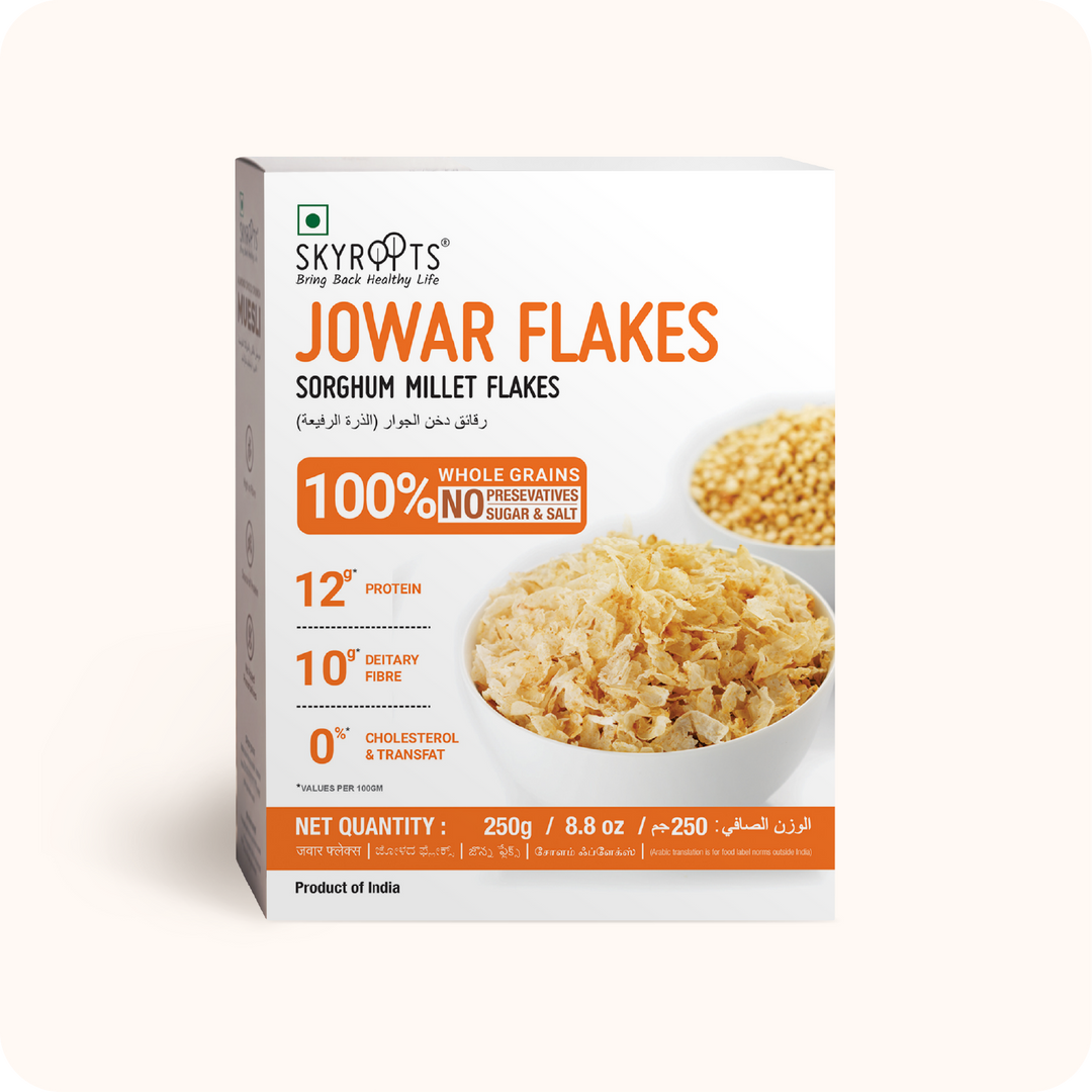 Jowar Flakes (Sorghum Millet Flakes)