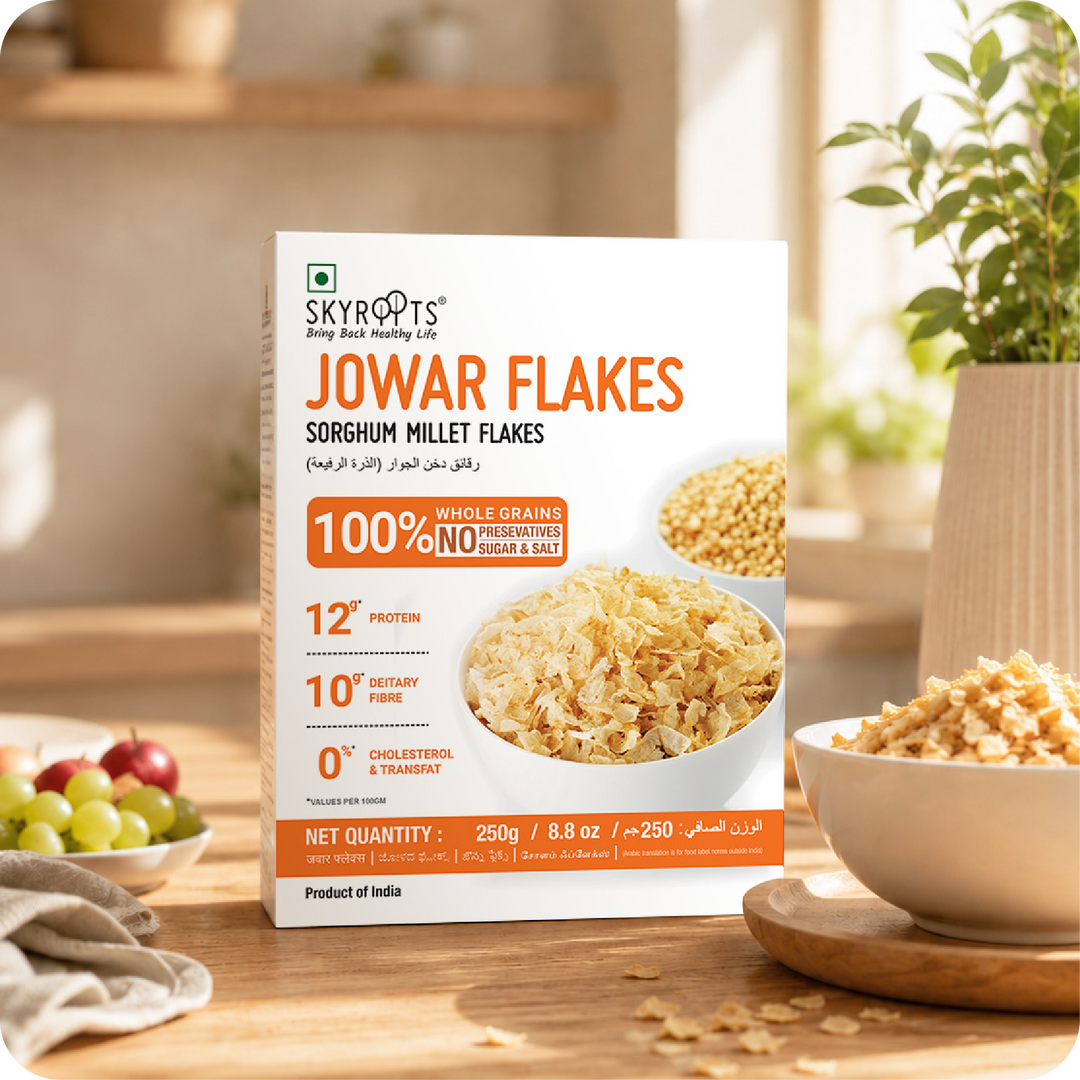Jowar Flakes (Sorghum Millet Flakes)