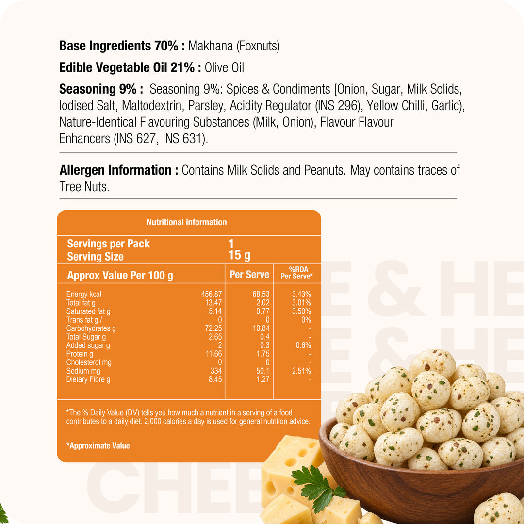 Makhana Cheese & Herbs