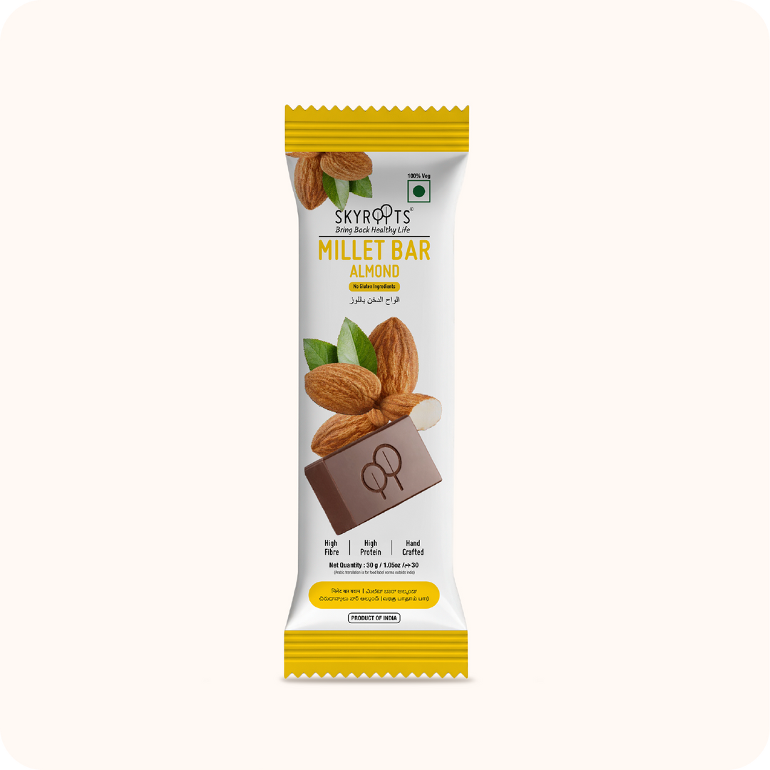 Millet Bar Almond