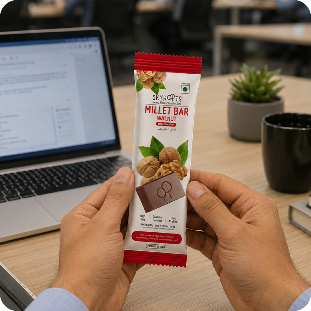 Walnut Millet Bar Box