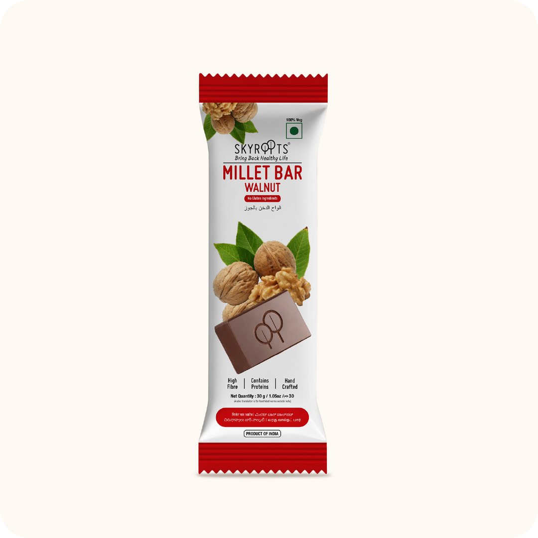 Walnut Millet Bar Box