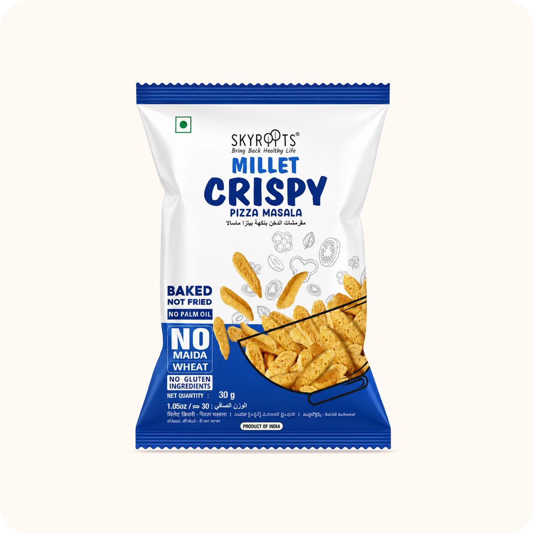 Millet Crispy Pizza Masala