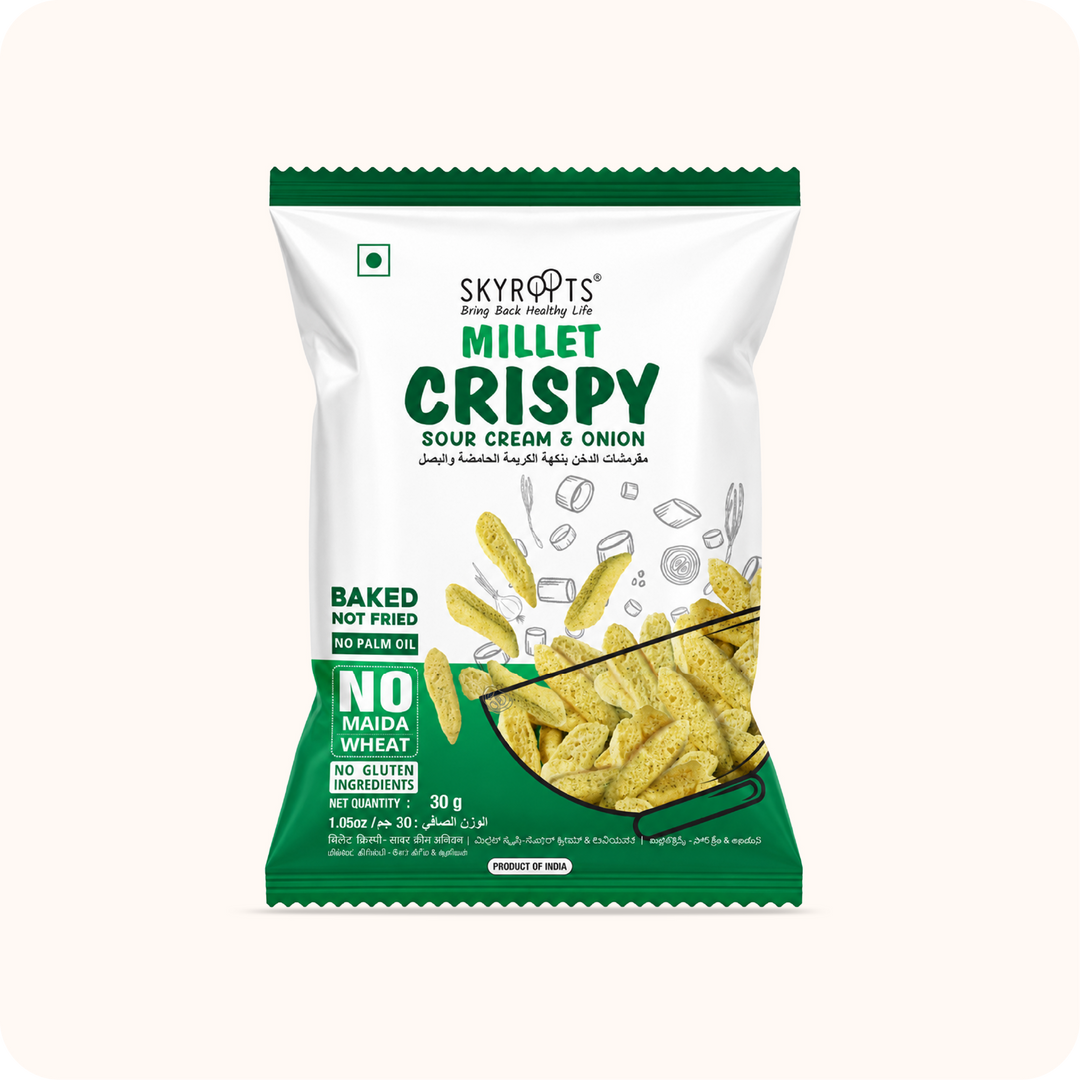 Millet Crispy Sour cream & Onion
