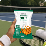 Load image into Gallery viewer, Millet Protein Puffs Lime &amp; Mint