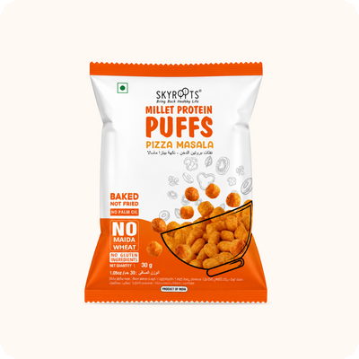 Millet Protein Puffs Pizza Masala