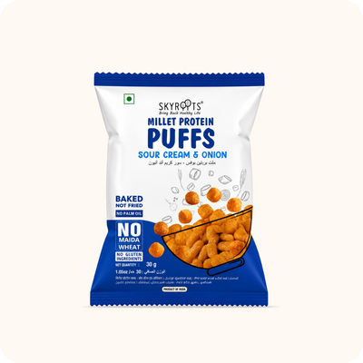 Millet Protein Puffs Sour Cream & Onion