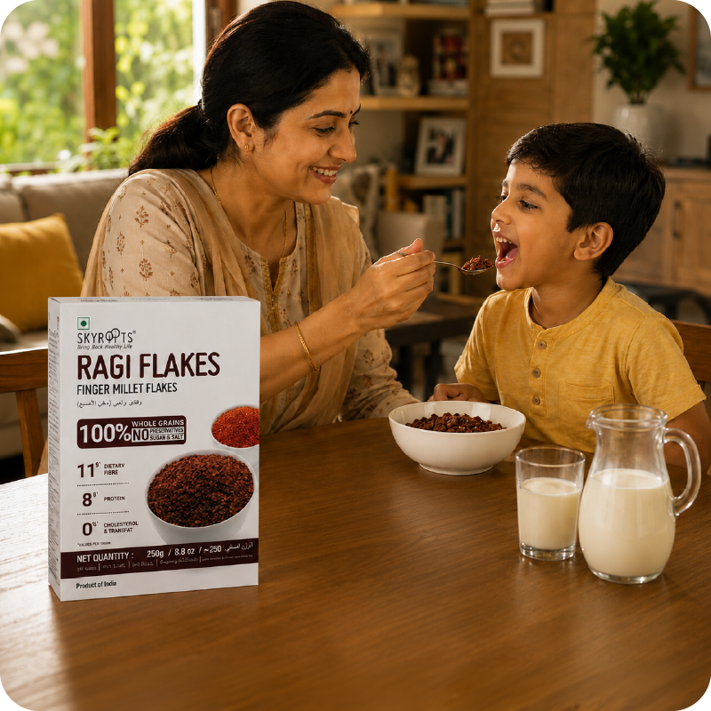 Ragi Flakes (Finger Millet Flakes)