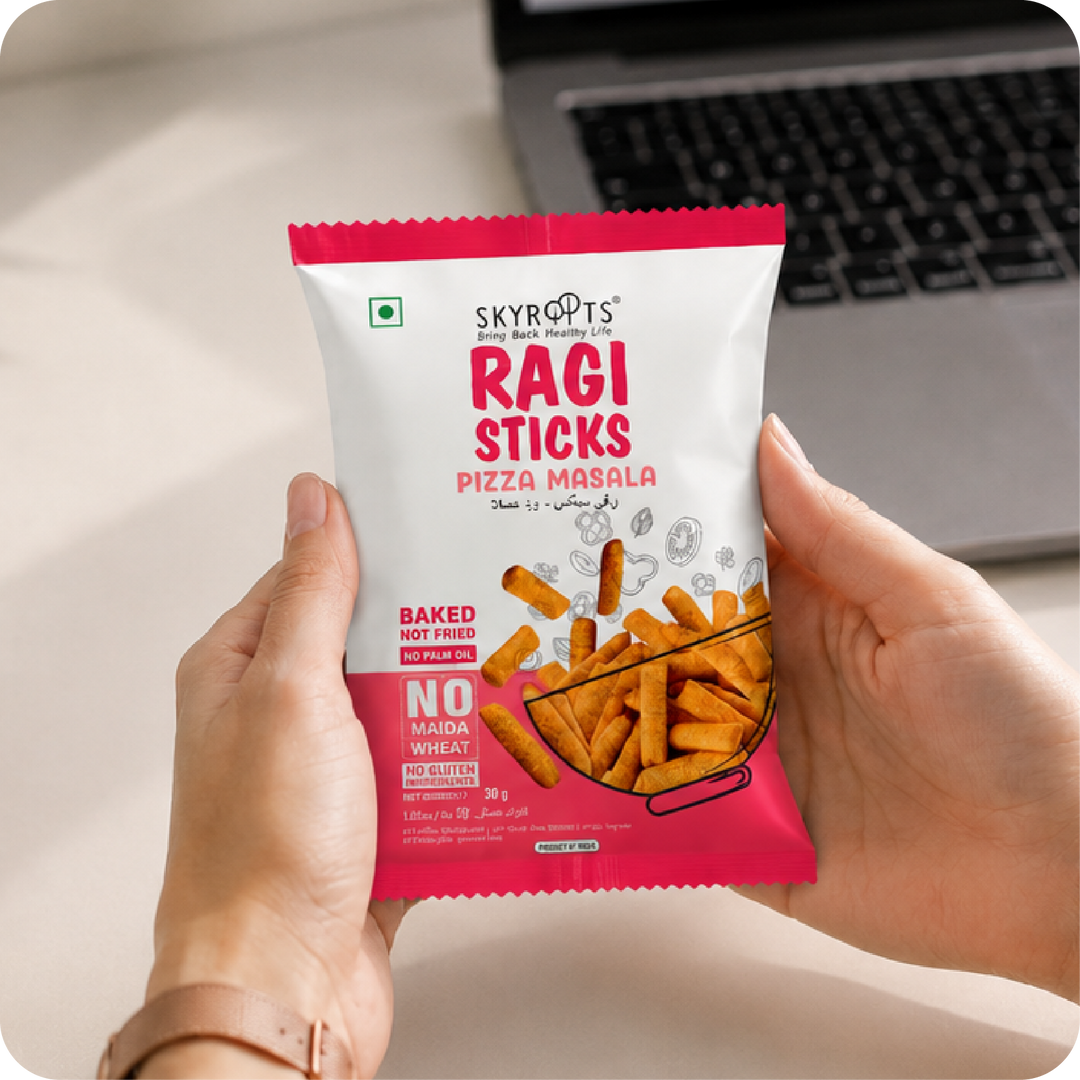 Millet Ragi Sticks Pizza Masala