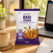 Millet Ragi Sticks Cream & Onion