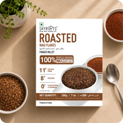 Roasted Ragi Flakes (Finger Millet Flakes)