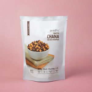 SkyRoots Roasted Chana salted Chickpeas