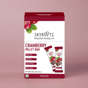 Cranberry Millet Bar front