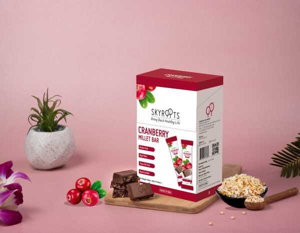 Cranberry Millet Bar